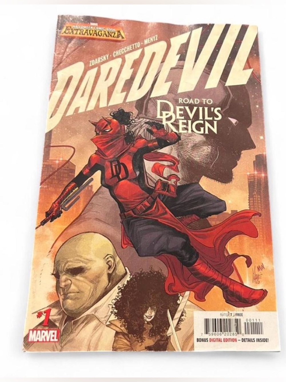 Marvel Devil's Reign Poster Cover – Red, Blue, Black